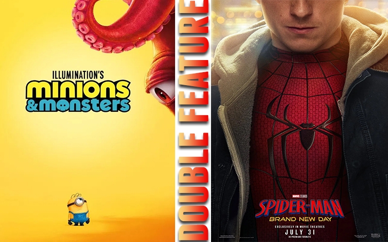 26 09 04 Minions Monsters Spiderman H Df
