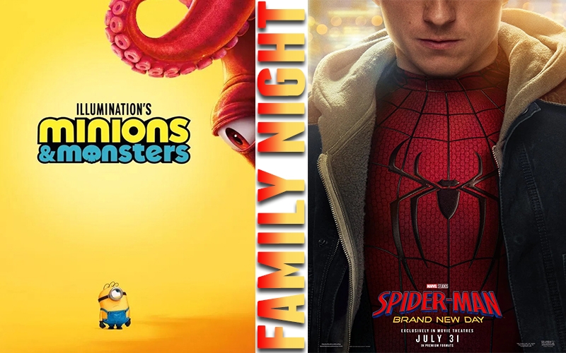 26 09 04 Minions Monsters Spiderman H Fn