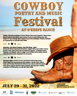 22 07 29 Cowboy Festival Poster 500
