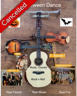 26 10 31 Halloween Dance Poster Cancelled