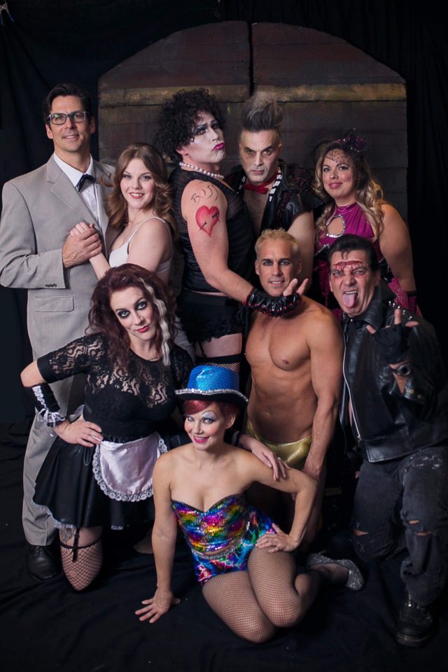 188 10 18 Rocky Horror Cast Photo