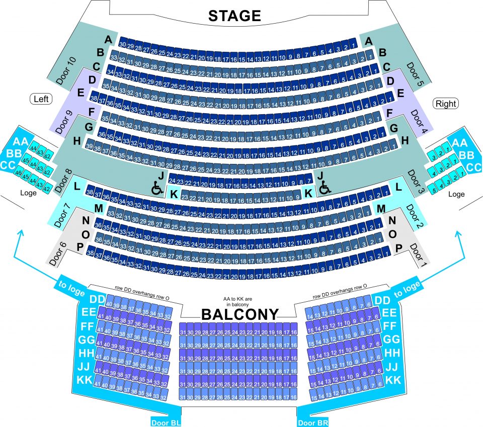 Vernon And District Performing Arts Centre Seating Chart