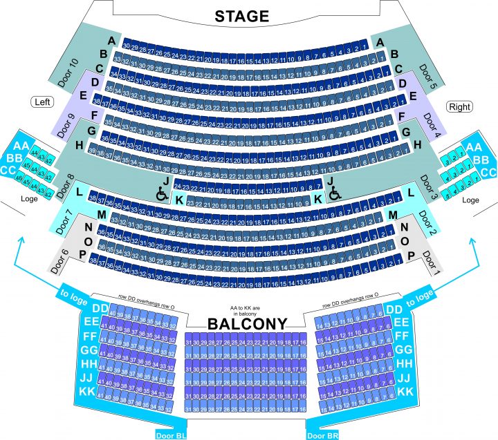 Vdpac Curved Seat Map