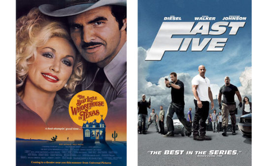 20 06 18 T B L W I T Fast Five Side By Side Posters