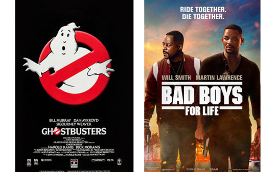 20 07 01 Ghostbusters Bad Boys For Life Side By Side Posters