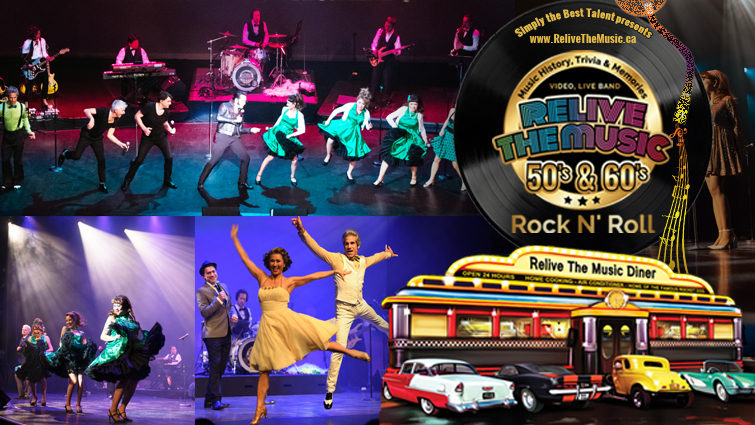 RELIVE the Music 50s & 60s Rock N’ Roll SHOW