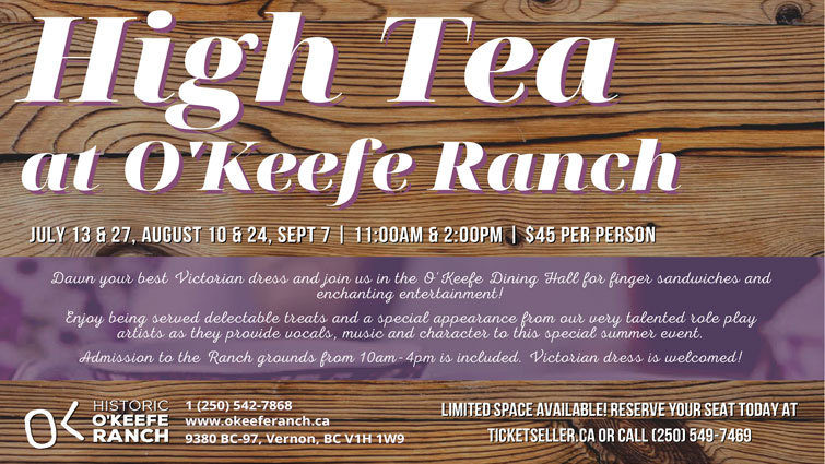 High Tea in the Dining Hall