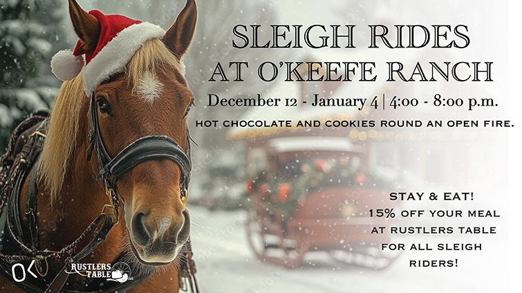 Sleigh Rides at O'Keefe Ranch