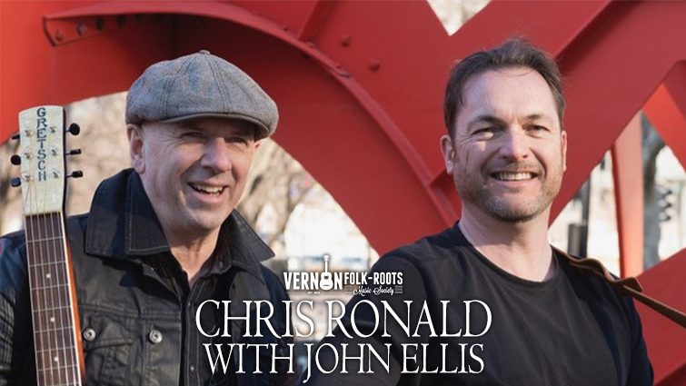 Chris Ronald with John Ellis