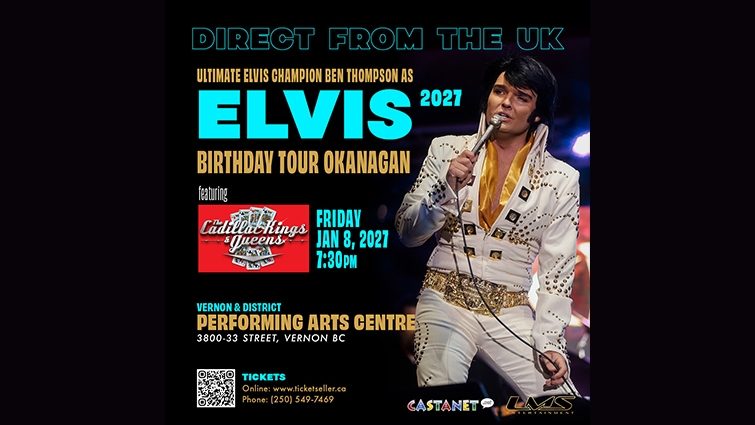 Ben Thompson As Elvis Birthday Tour 2027
