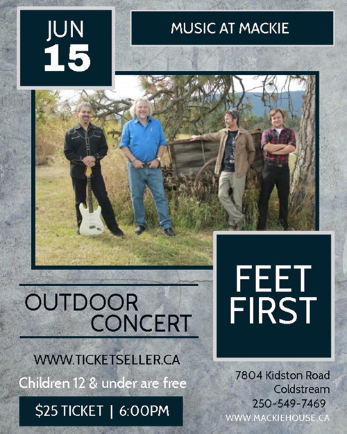 Mackie Lake House Presents Feet First
