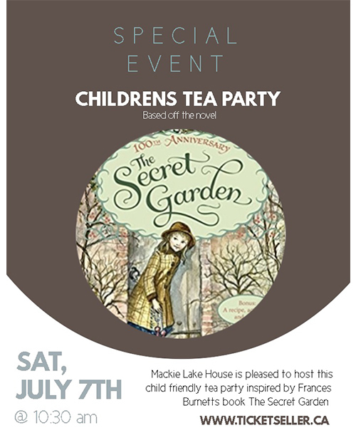 "A Secret Garden" Tea Party