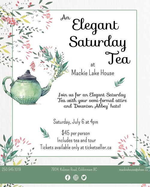 An Elegant Saturday Tea
