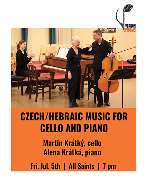 Czech & Hebraic Music for Cello and Piano