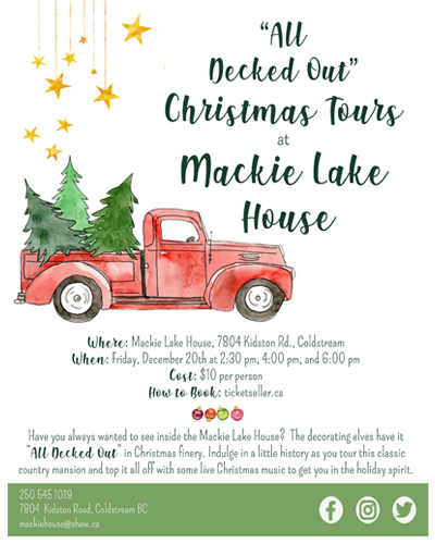 “All Decked Out” Christmas Tours