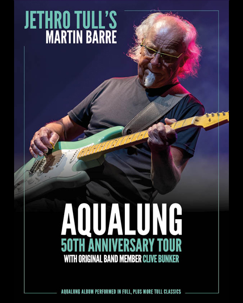 JETHRO TULL’S MARTIN BARRE
