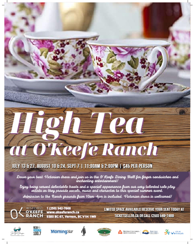 High Tea in the Dining Hall