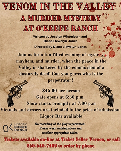 Venom in the Valley: An O'Keefe Ranch Murder Mystery