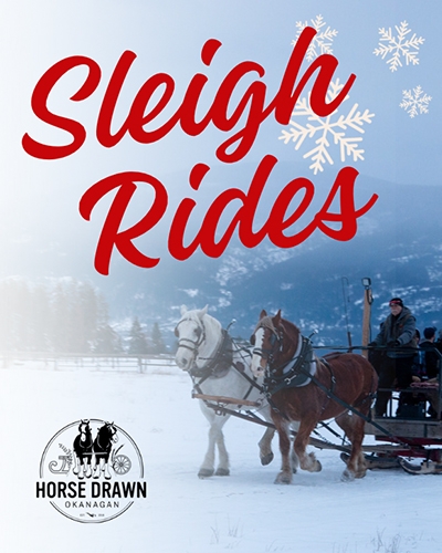 Horse Drawn Okanagan Sleigh Ride