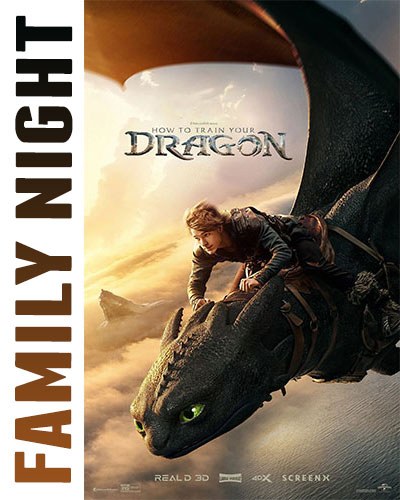 Family Night: How to Train Your Dragon + Jurassic Park: Rebirth