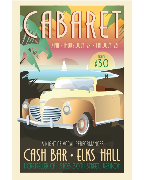 Cabaret, a Night of Vocal Performances