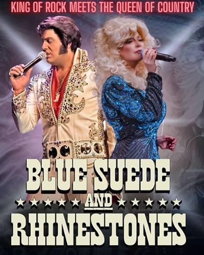 Blue Suede & Rhinestones: King of Rock Meets the Queen of Country