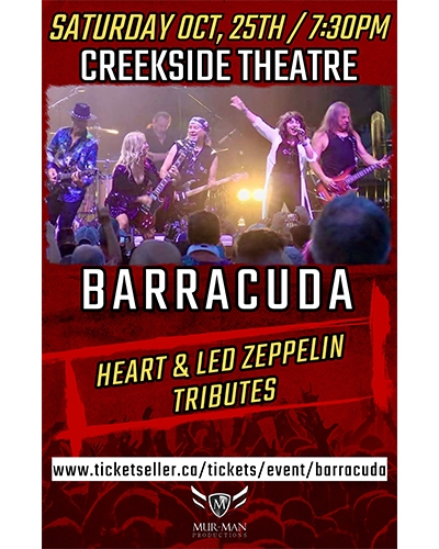 Barracuda: Celebrating the music of Heart & Led Zeppelin