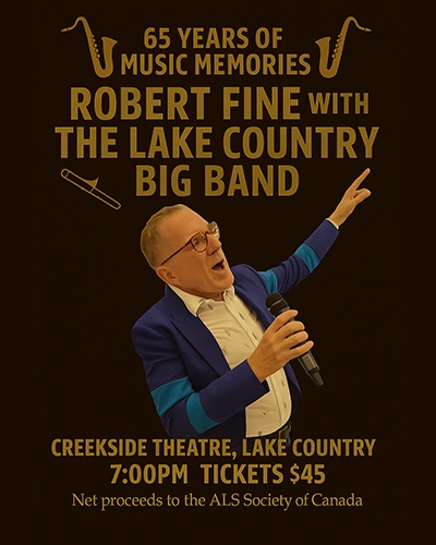 Robert Fine with the Lake Country Big Band