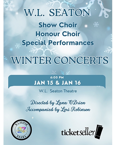 W.L. Seaton Show Choir & Honour Choir Winter Concert