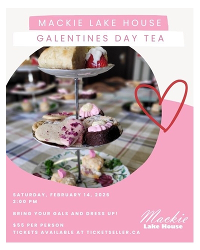 Galentine’s Day Tea at Mackie Lake House
