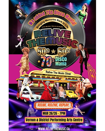 Relive the Music 50s, 60s & 70s SHOW