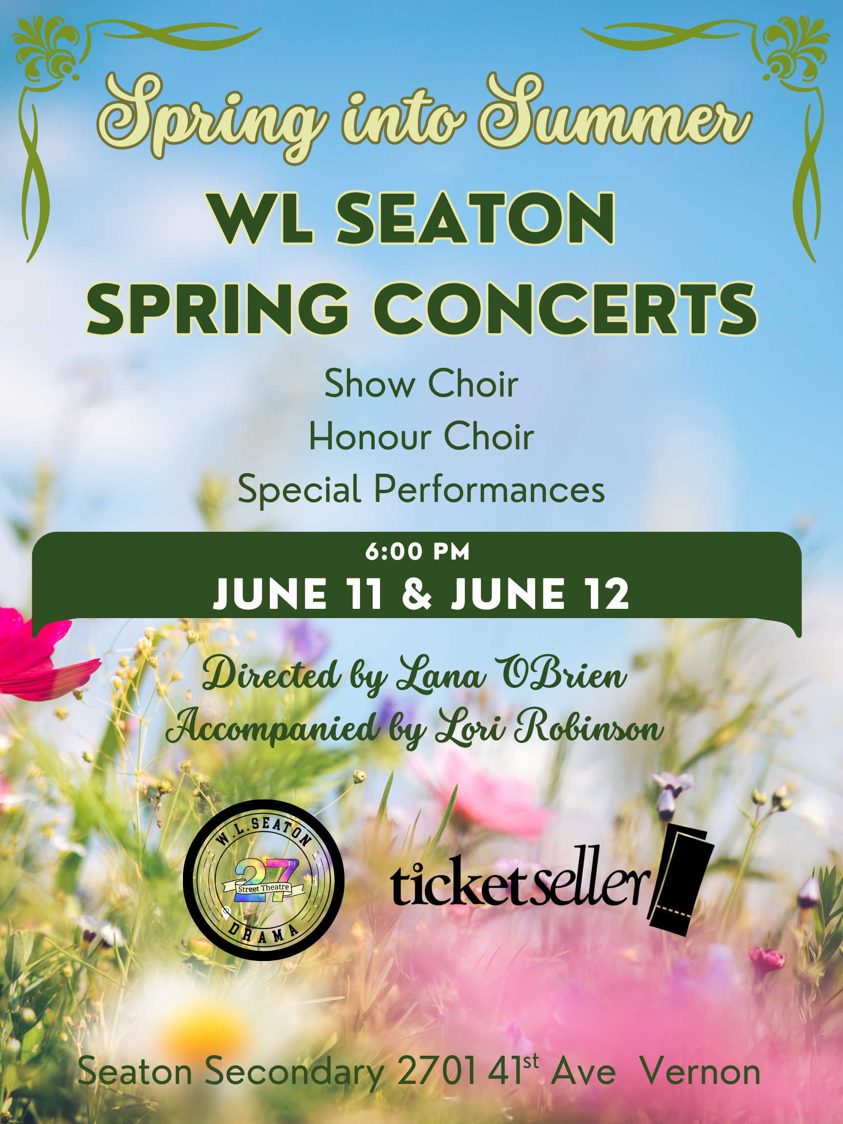WL Seaton's Spring Into Summer Concerts