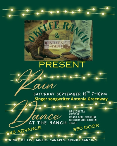 Rain Dance at the Ranch