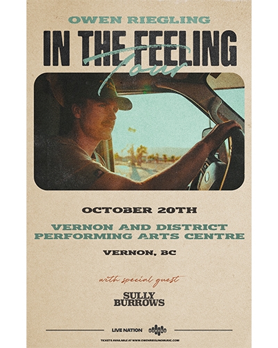 Owen Riegling - In The Feeling Tour