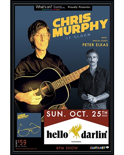 Chris Murphy with Special Guest: Peter Elkas