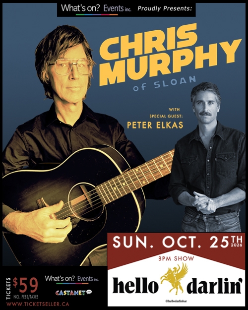 Chris Murphy with Special Guest: Peter Elkas