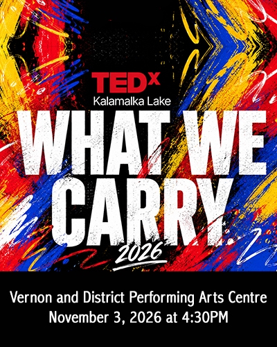 TEDx Kalamalka Lake - What We Carry