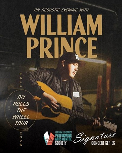 AN ACOUSTIC EVENING WITH WILLIAM PRINCE: ON ROLLS THE WHEEL TOUR
