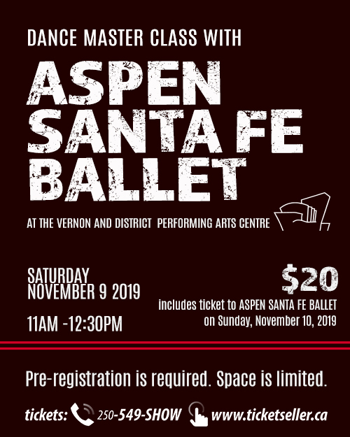 Master Class with Aspen Santa Fe Ballet
