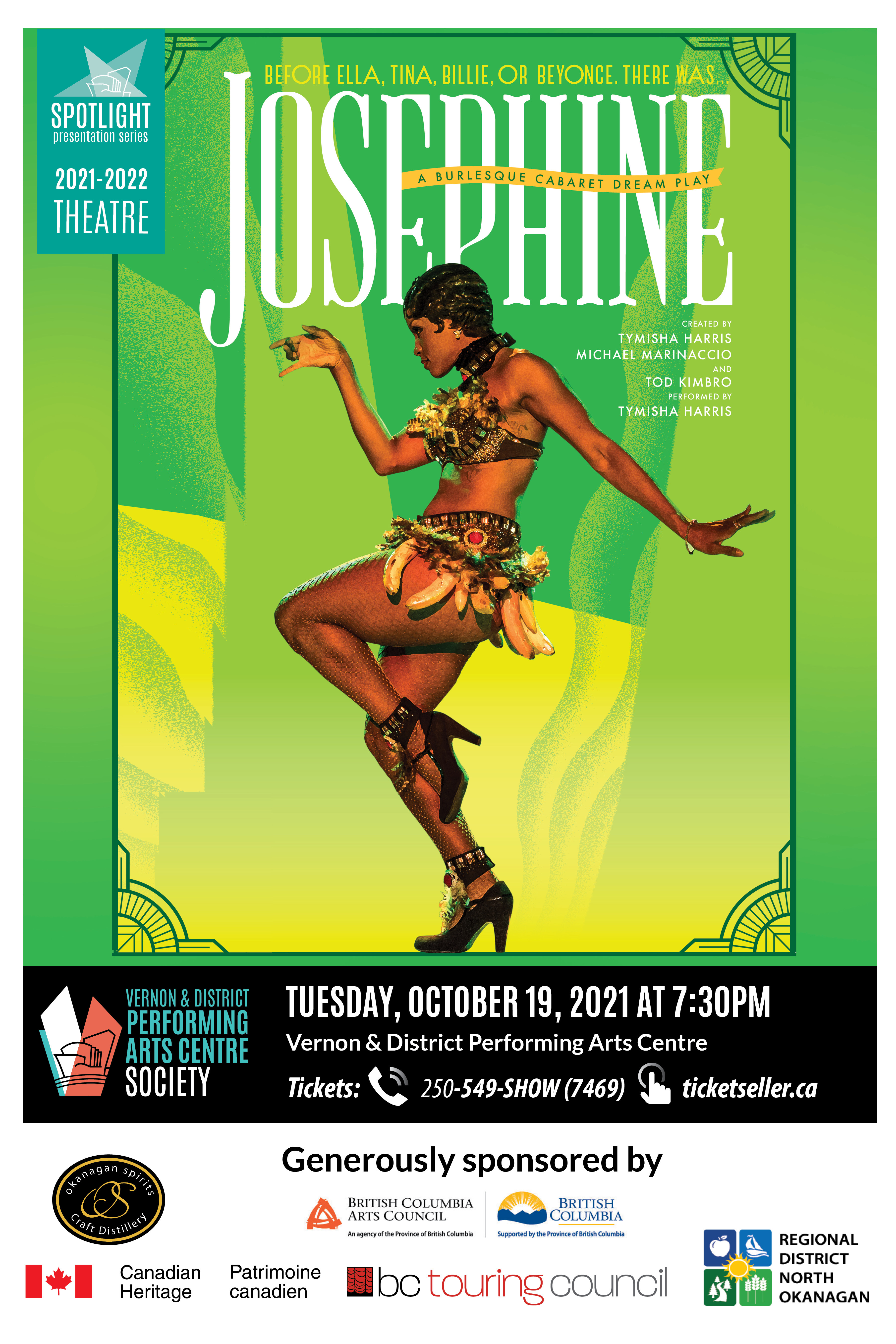 Josephine- A Burlesque Cabaret Dream Play