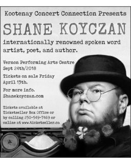18 09 24 Shane Koyczan Poster 500
