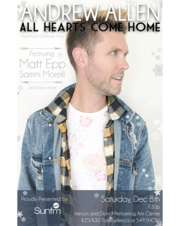 18 12 08 Andrew Allen All Hearts Come Home Poster 500