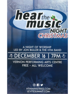 18 12 16 Hear The Music Christmas Poster 500