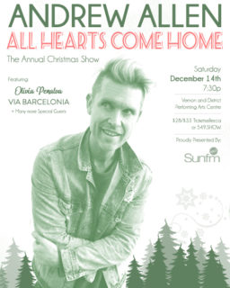 19 12 14 Andrew Allen All Hearts Come Home Poster 500
