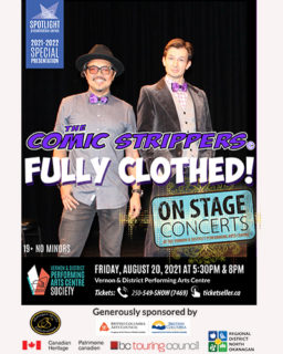 21 08 20 Comic Strippers Poster 500