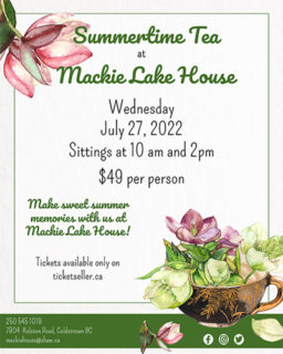 22 07 27 Summertime Tea Poster 500