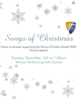 22 12 13 Vcs Songs Of Christmas Fundraiser Poster 500