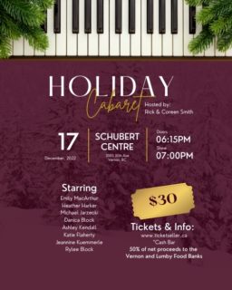 22 12 17 Holiday Cabaret Poster 500