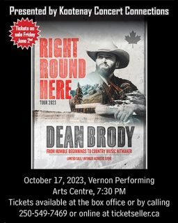 23 10 17 Dean Brody Poster 500 B