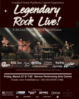 26 03 27 Legendary Rock Live Poster